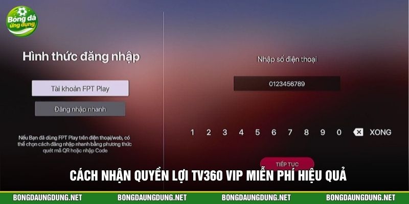 Cách nhận quyền lợi TV360 VIP miễn phí hiệu quả