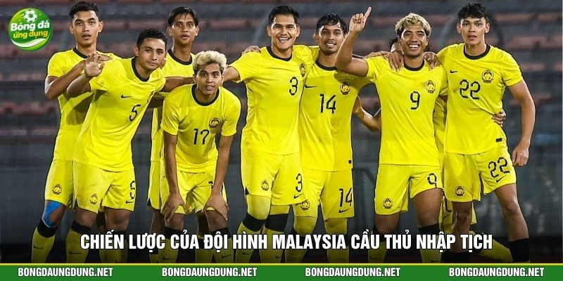 Chiến lược của đội hình Malaysia cầu thủ nhập tịch