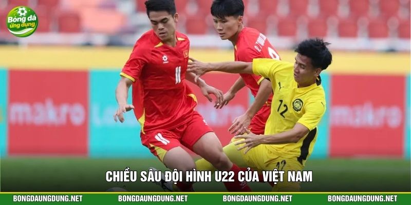 Chiều sâu đội hình U22 của Việt Nam