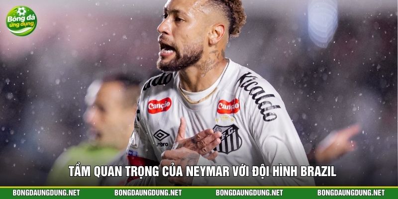 Tầm quan trọng của Neymar với đội hình Brazil